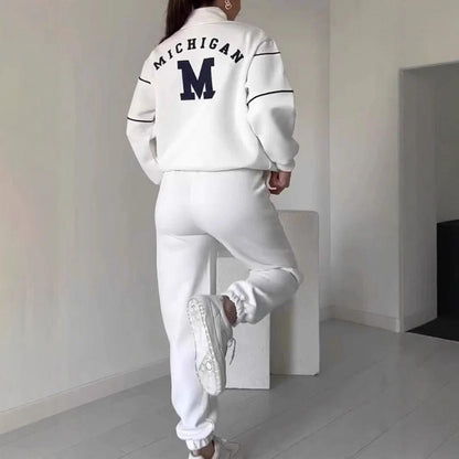 Oversized Pullover And Sweatpants Set | Women’s Casual Tracksuit Set - Tucan Trading