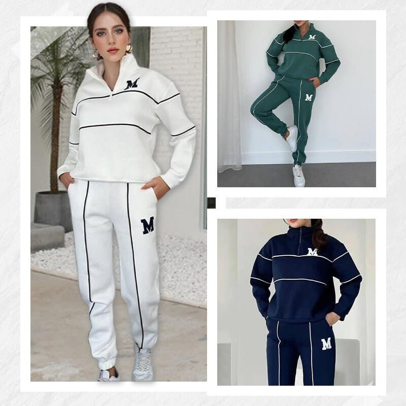 Oversized Pullover And Sweatpants Set | Women’s Casual Tracksuit Set - Tucan Trading