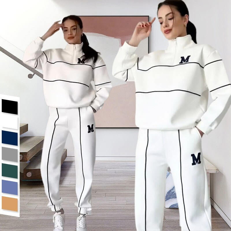 Oversized Pullover And Sweatpants Set | Women’s Casual Tracksuit Set - Tucan Trading