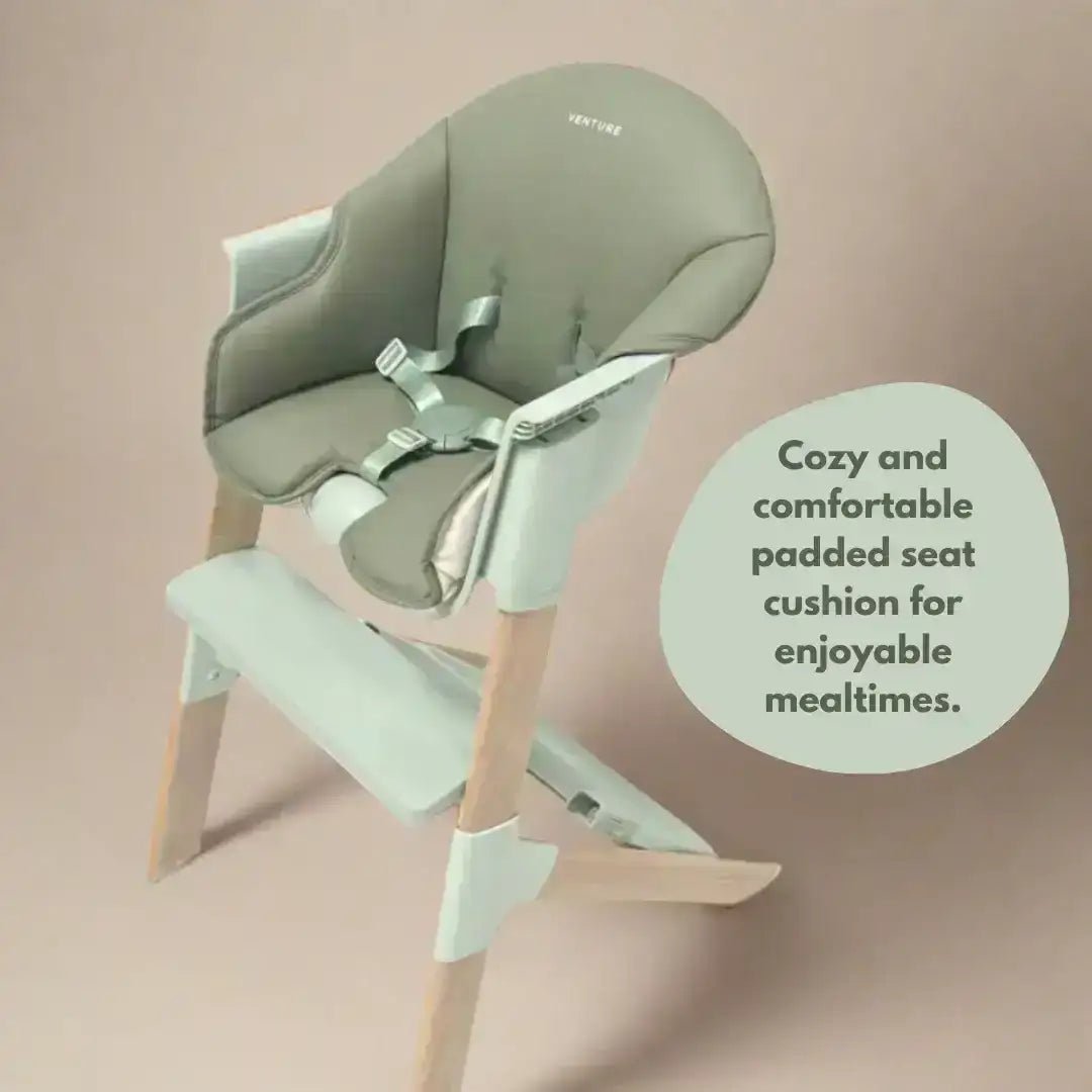 MICO Baby &amp; Toddler Highchair - Green - Tucan Trading