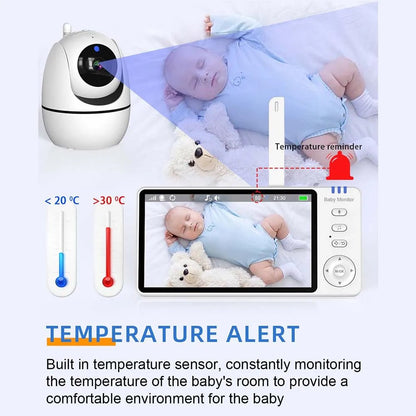 5 Inch Video Baby Monitor With Camera and speaker - Tucan Trading