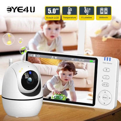 5 Inch Video Baby Monitor With Camera and speaker - Tucan Trading