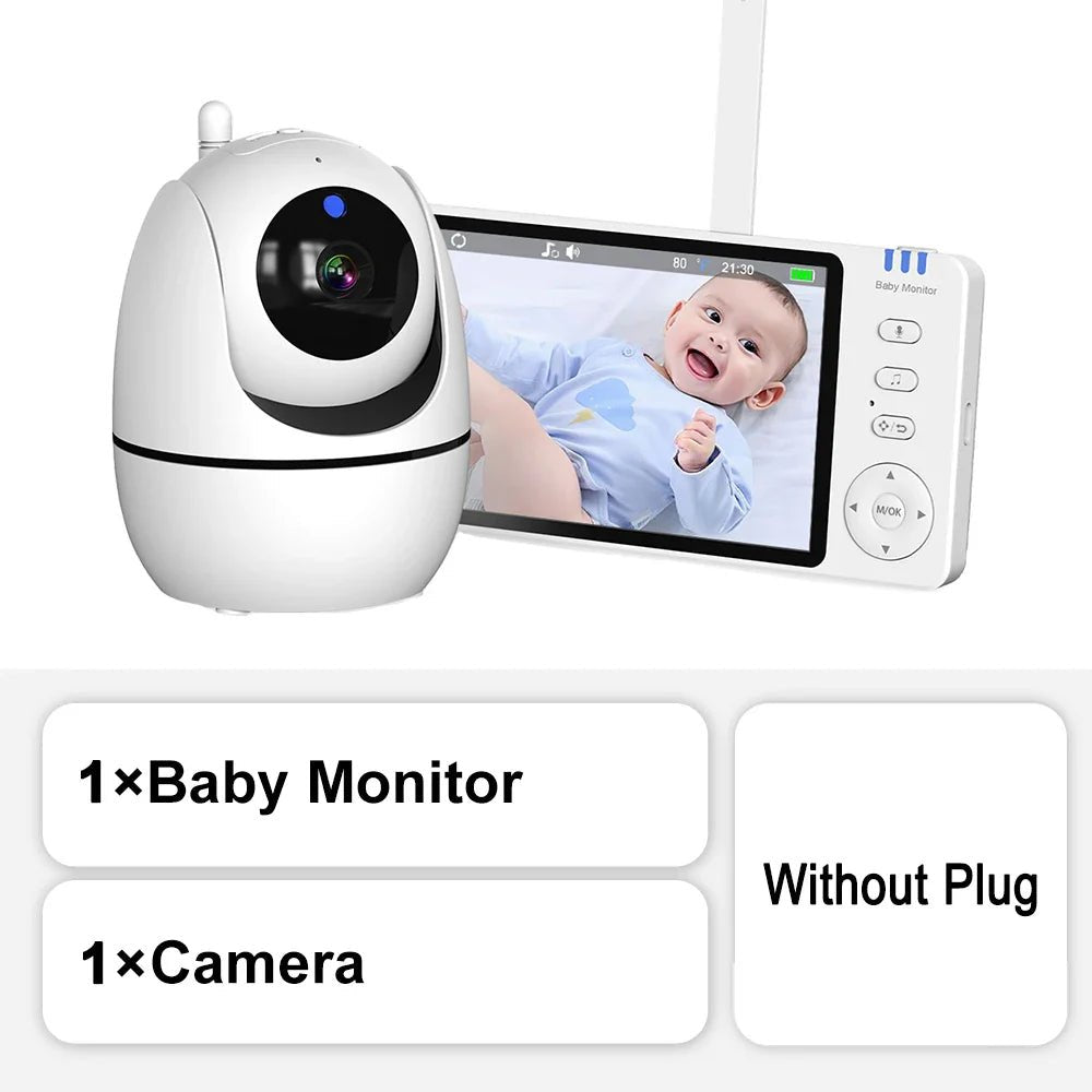 5 Inch Video Baby Monitor With Camera and speaker - Tucan Trading
