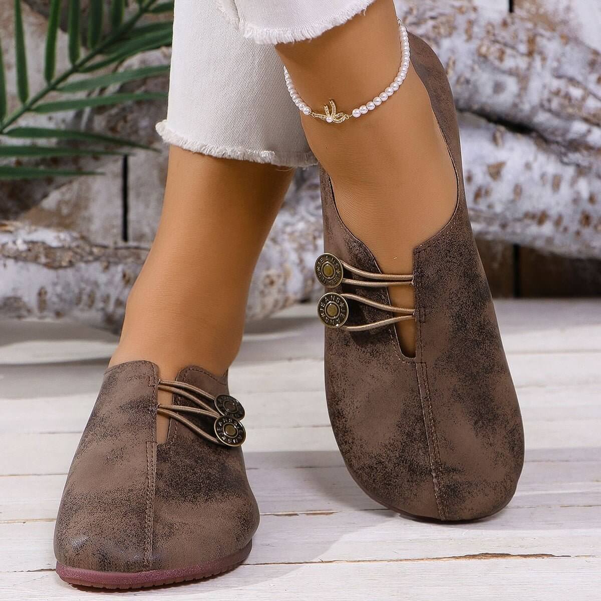 Soft Square Toe Slip On Sandals Summer Wear | Flat Sandals For Women