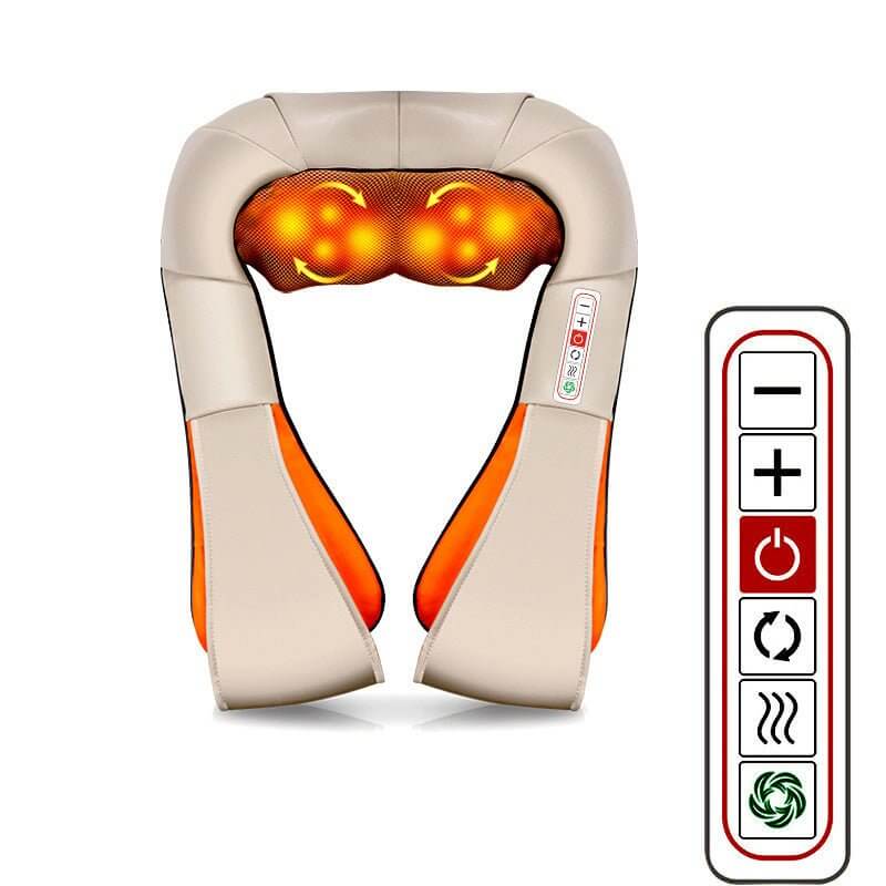 U Shaped Shiatsu Neck Massager |  Back And Neck Massager with Heat