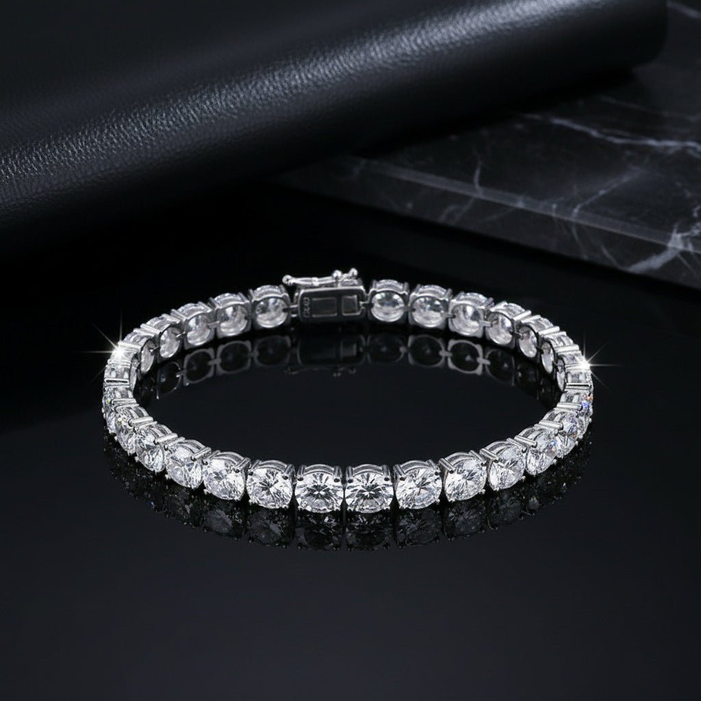 New Tennis Bracelet With Moissanite Fully Set - Tucan Trading