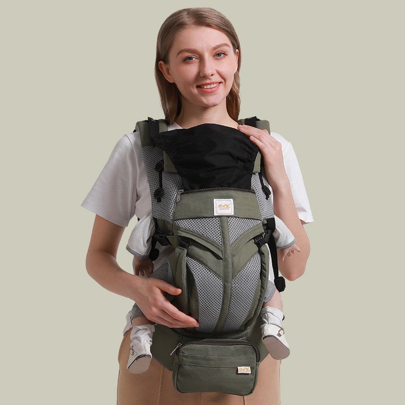 Front And Rear Dual - use Baby Carrier For Mother And Baby - Tucan Trading