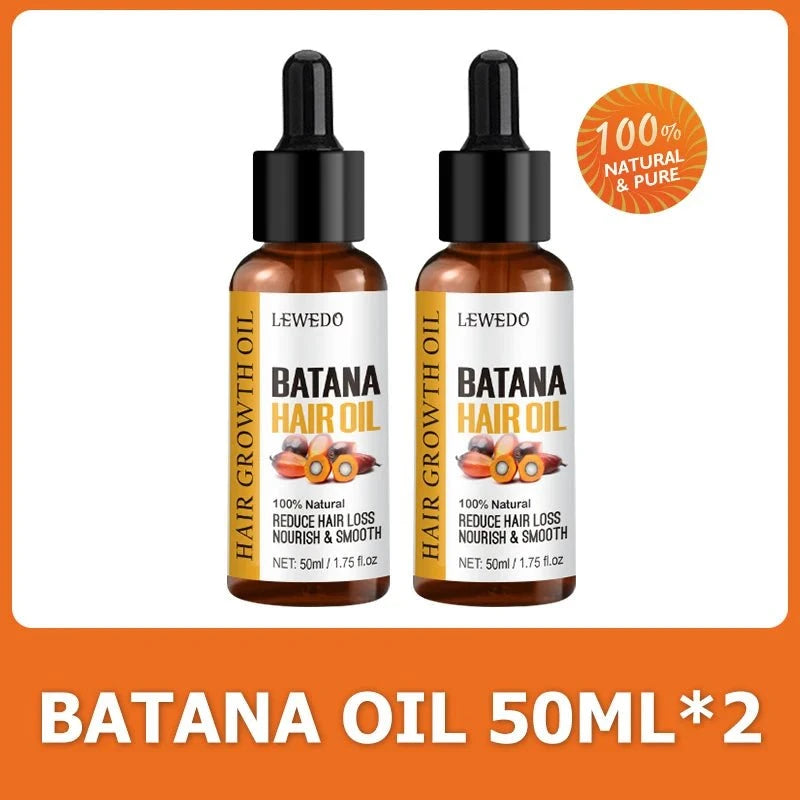 Lewedo Naturals Batana Oil Fast Hair Growth Oil for Men Women