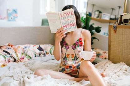 Silk Pyjamas - Set Cami and Shorts in &