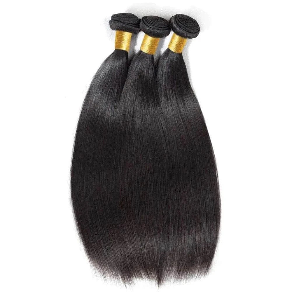 Silky Straight Human Hair Remy Brazilian
