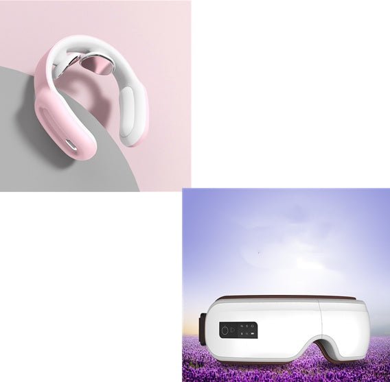 Cervical &amp; Shoulder Massager With Intelligent Remote Control - Tucan Trading