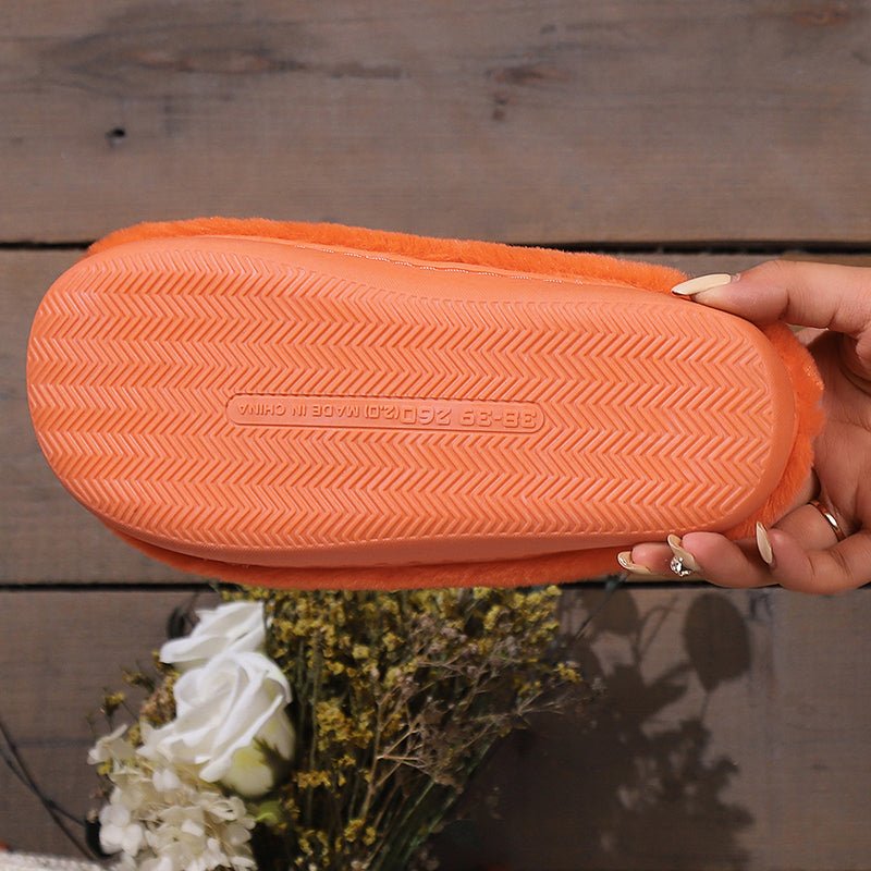 Cute Halloween Pumpkin Bedroom Slippers - Tucan Trading