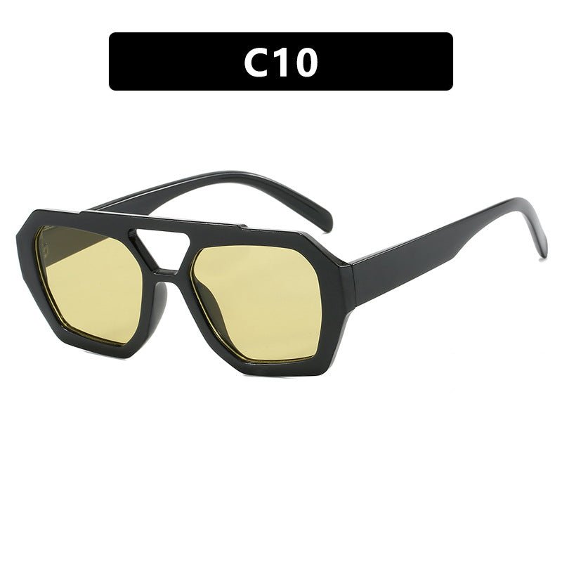 Ins Big Frame Leopard Sunglasses - Tucan Trading
