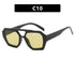 Ins Big Frame Leopard Sunglasses - Tucan Trading