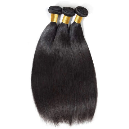 Silky Straight Human Hair Remy Brazilian