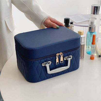 Portable Cosmetic Bag With Mirror - Tucan Trading