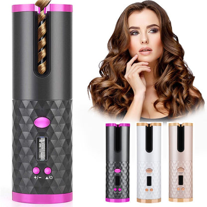 Rechargeable Automatic Hair Curler - Tucan Trading