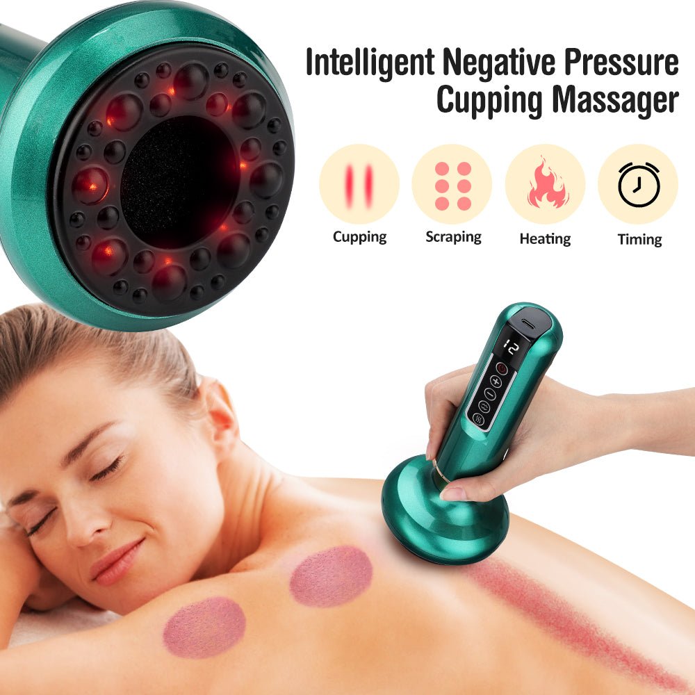 Electric Vacuum Cupping Gua Sha Massager - Tucan Trading