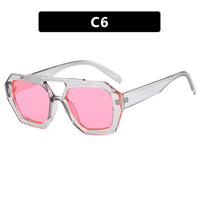 Ins Big Frame Leopard Sunglasses - Tucan Trading
