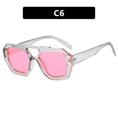 Ins Big Frame Leopard Sunglasses - Tucan Trading