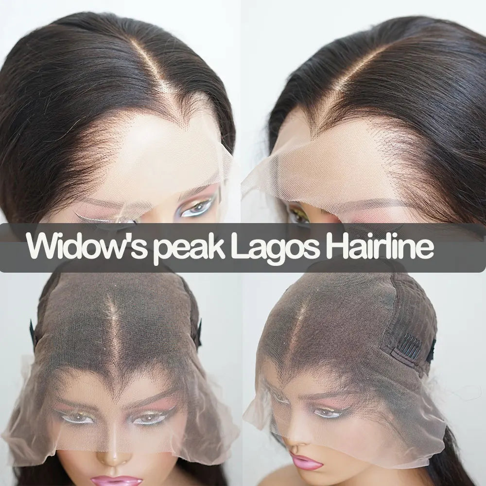 Lagos Hairline Burmese Curly Human Hair Wig