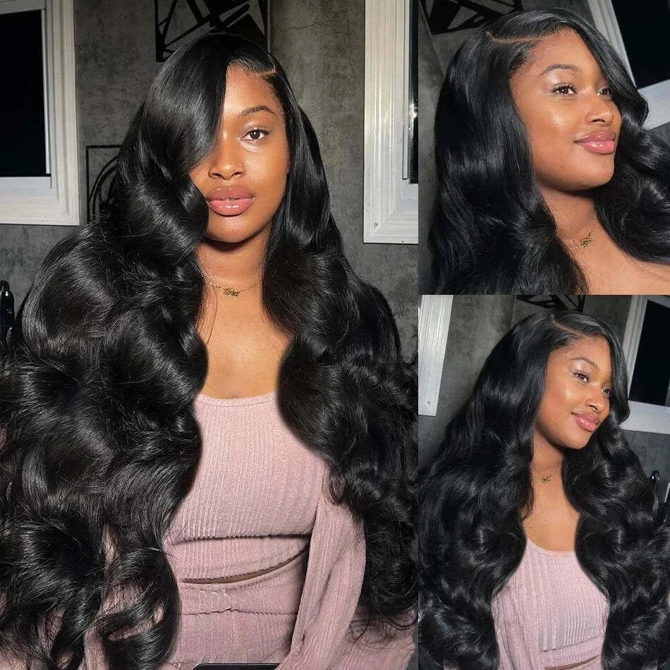 Inch Body Wave 13x6 Hd Transparent Lace Frontal Wig