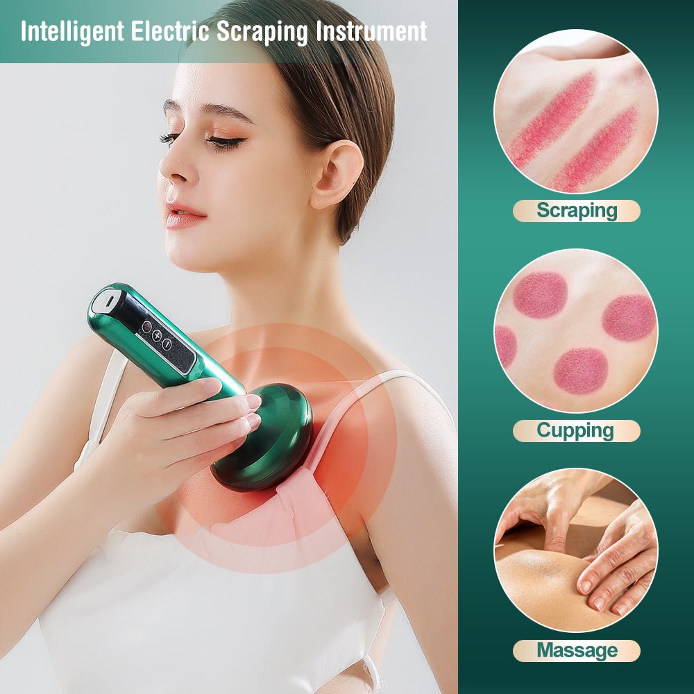 Electric Vacuum Cupping Gua Sha Massager - Tucan Trading