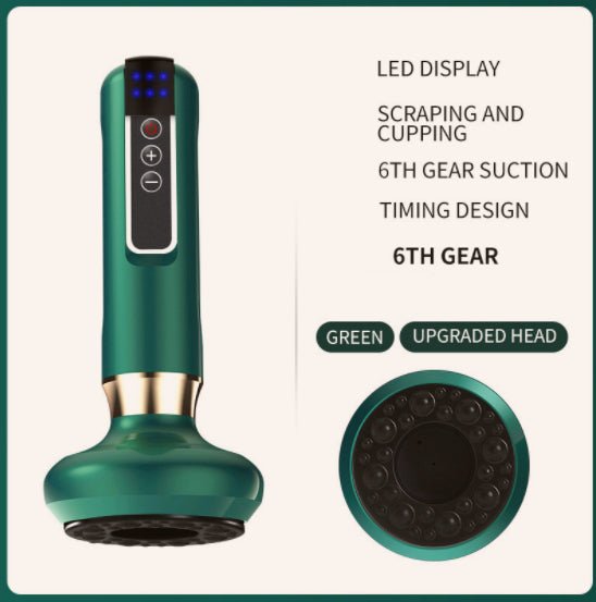Electric Vacuum Cupping Gua Sha Massager - Tucan Trading