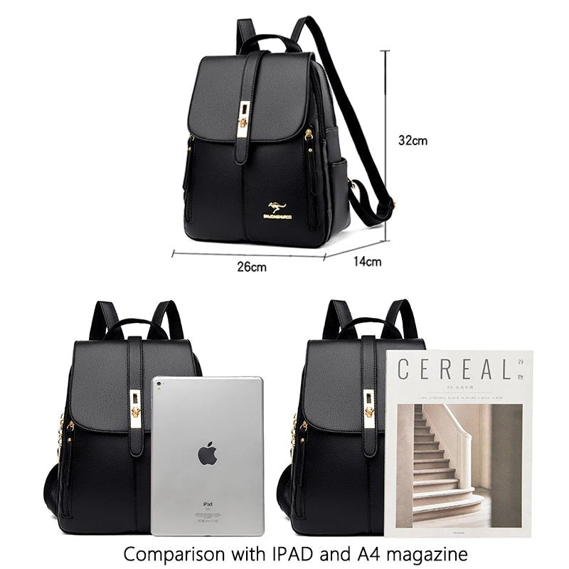 Luxury Women Leather Backpacks for Everyday &amp; Travel - Tucan Trading