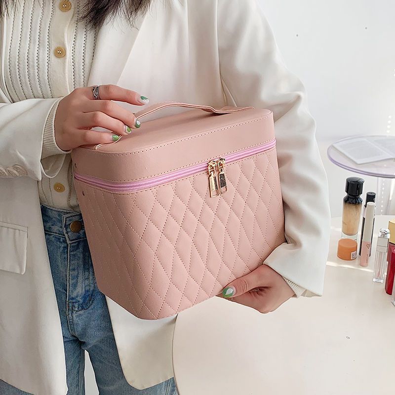 Portable Cosmetic Bag With Mirror - Tucan Trading