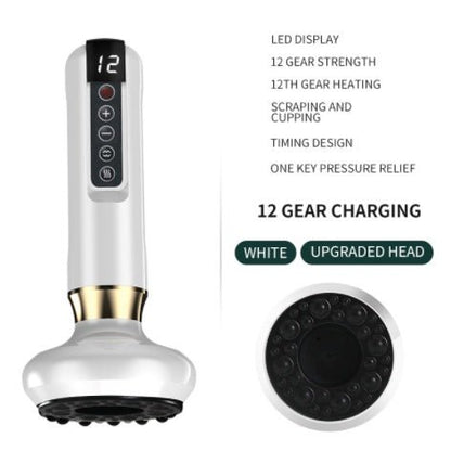 Electric Vacuum Cupping Gua Sha Massager - Tucan Trading