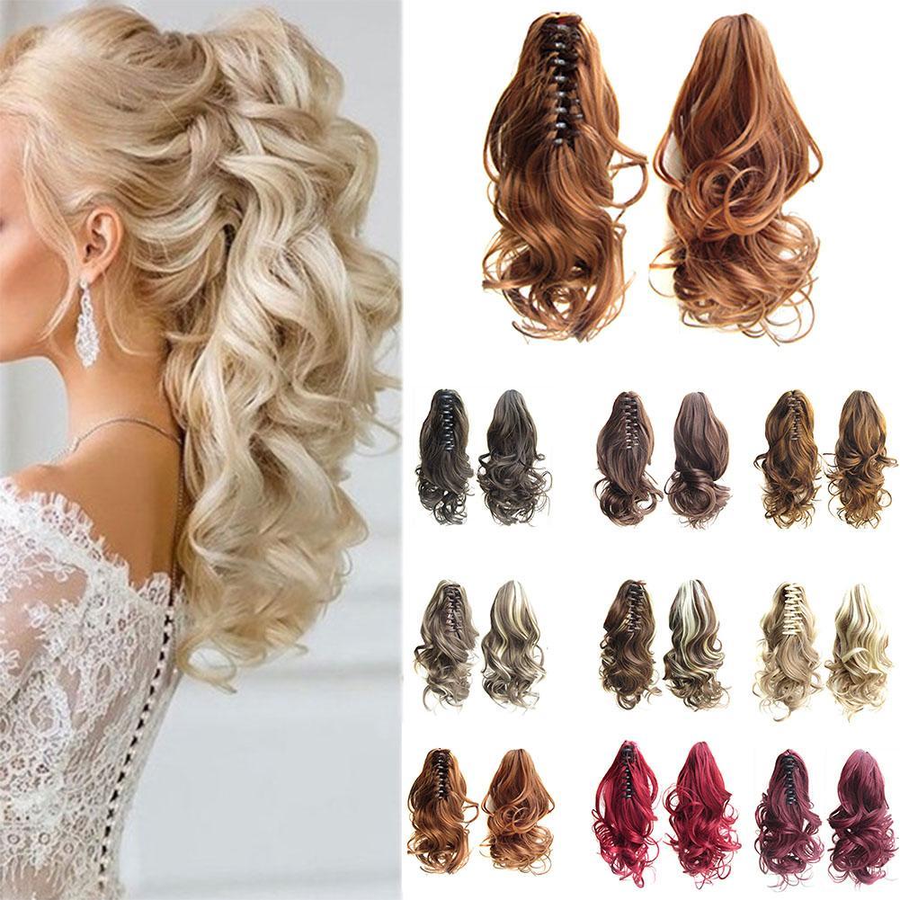 Long Wave Ponytail Wrap Around Ponytail Clip In Hair - Tucan Trading