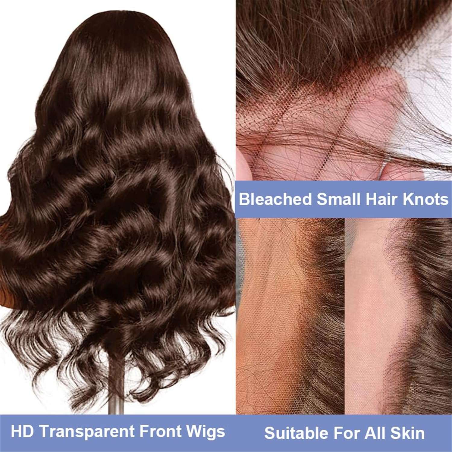 13x4 Lace Frontal Human Hair Wig