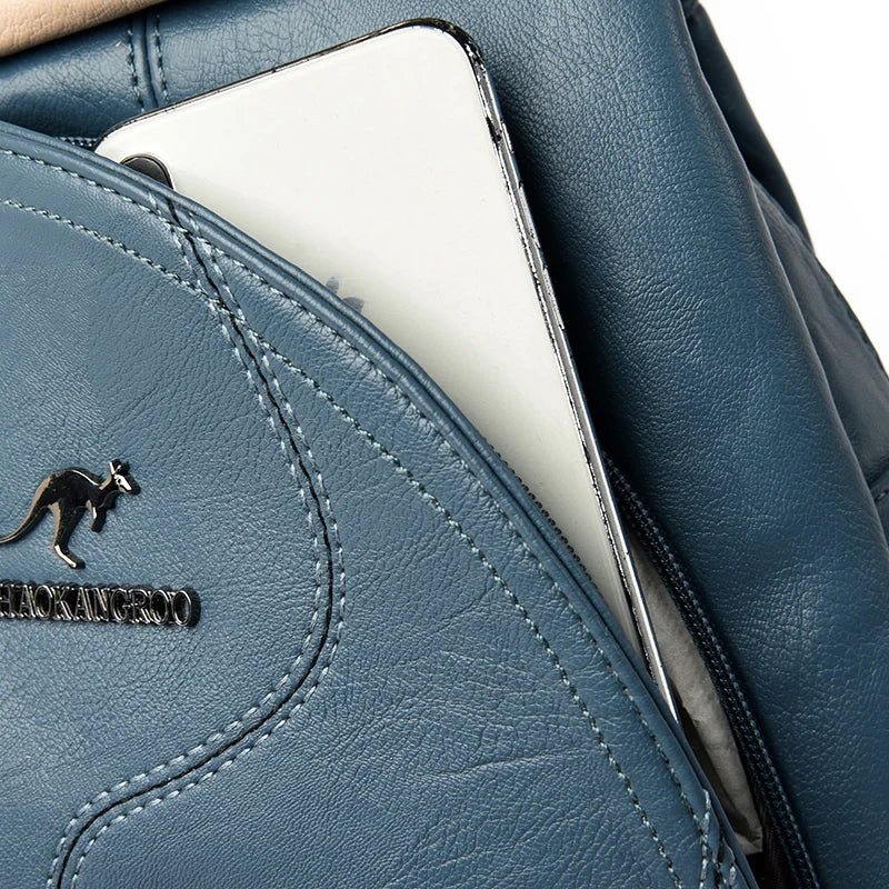 Women Leather Mini Backpack – Stylish &amp; Multi - Function - Tucan Trading