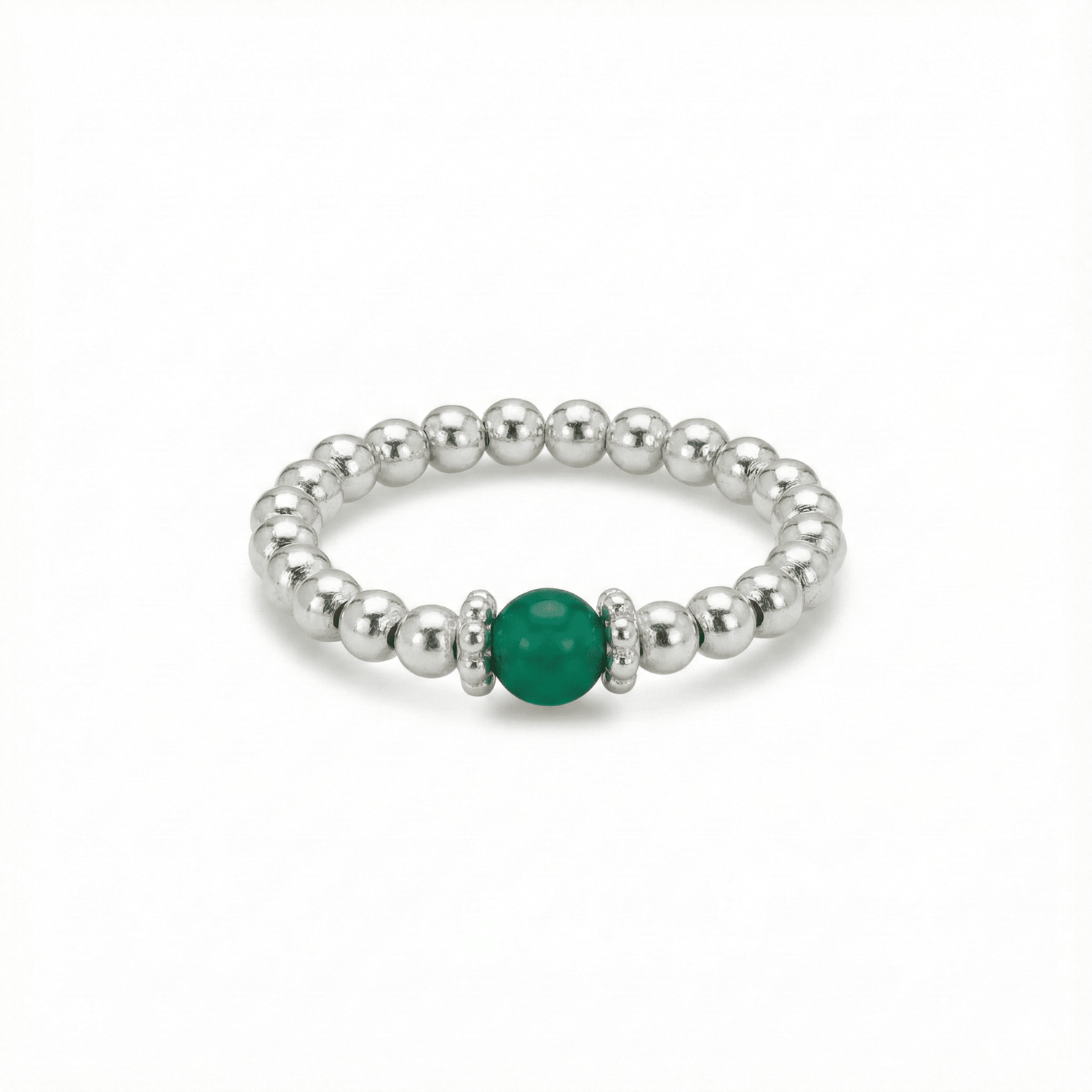 Handmade Green Agate Gemstone Jewellery Set - Tucan Trading