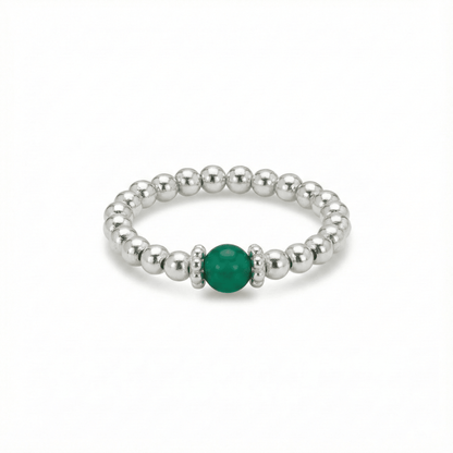 Handmade Green Agate Gemstone Jewellery Set - Tucan Trading
