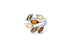 Multicolour Amber Floral Ring - Tucan Trading