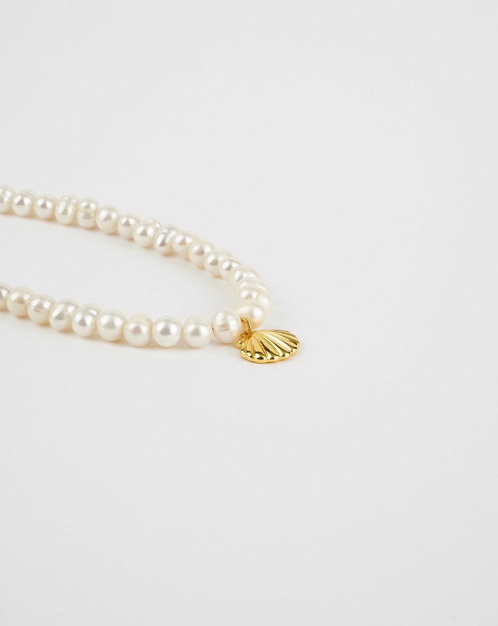 Sea Shell Pearl Necklace - Tucan Trading