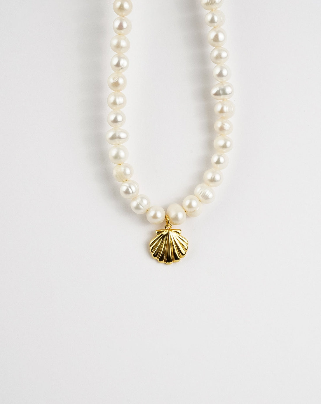 Sea Shell Pearl Necklace - Tucan Trading