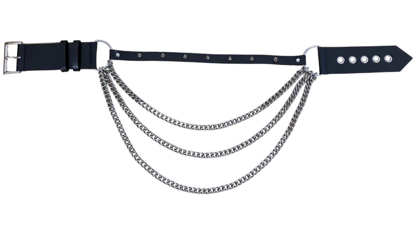 Necessary Evil Nyx Asymmetric Chain Belt - Tucan Trading