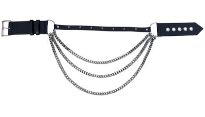 Necessary Evil Nyx Asymmetric Chain Belt - Tucan Trading