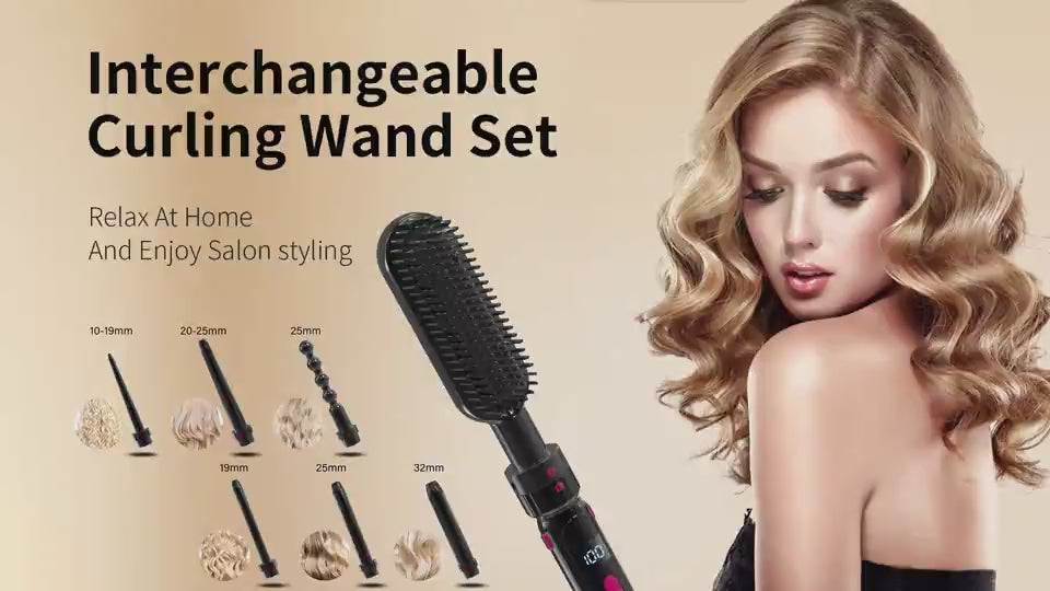 Safest Curling Wand For Beginners | Automatic Rotating Curling Wand